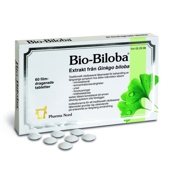 Pharma Nord Bio-Biloba 60 tabl - Ginkgo Biloba