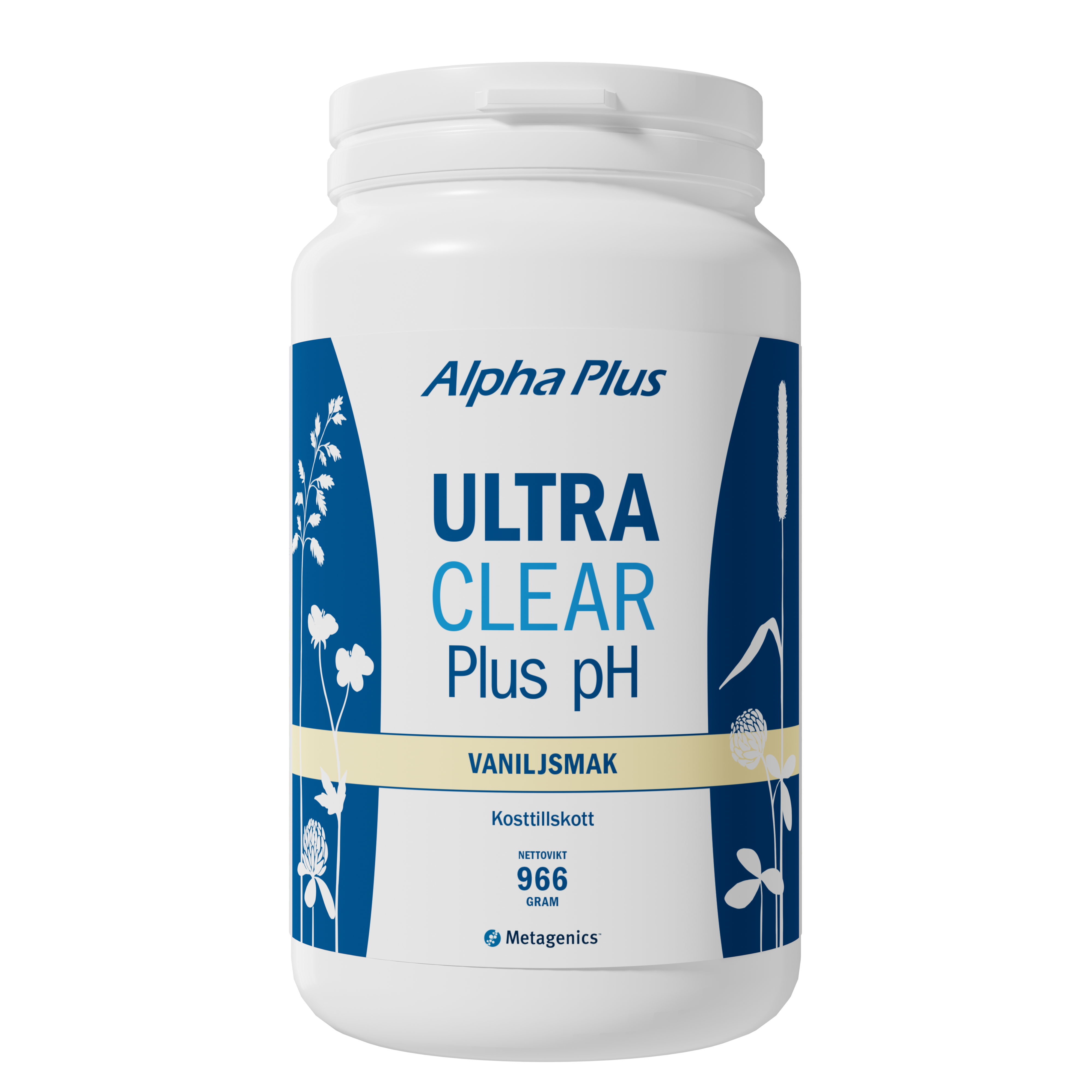 Alpha Plus UltraClear Plus pH Vanilj 966 g