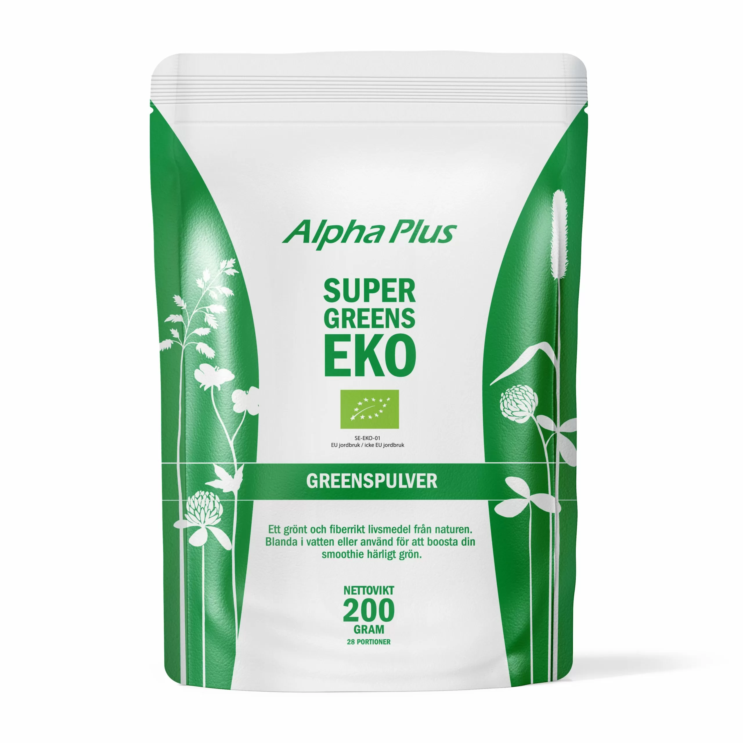 Alpha Plus Super Greens Eko 200 g