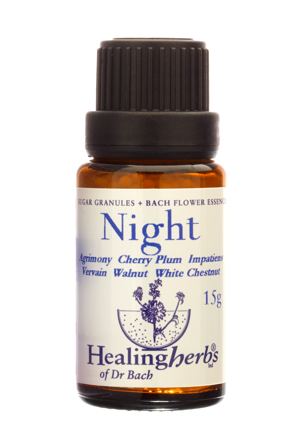 Healing Herbs Night Granulat 15g - fri från alkohol