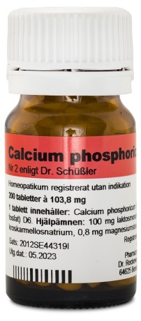 Nr. 2 Calcium Phos. D6 200 tabletter