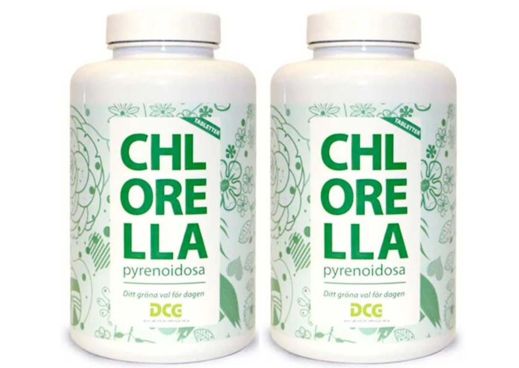 Chlorella pyrenoidosa 2500 tabletter 2-PACK