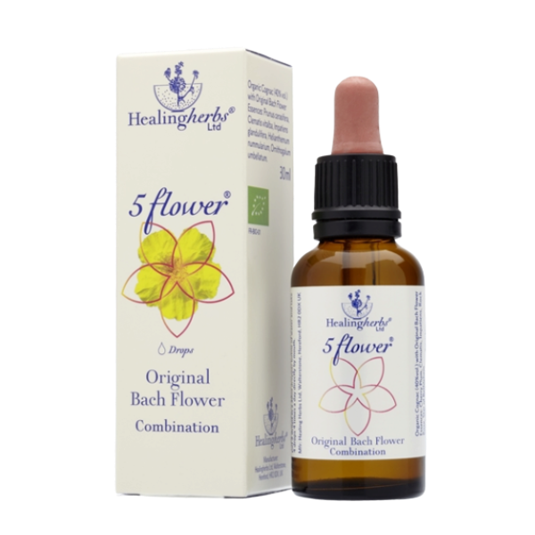 3-PACK 5 Flower 30 ml Rescue Remedy Healing Herbs