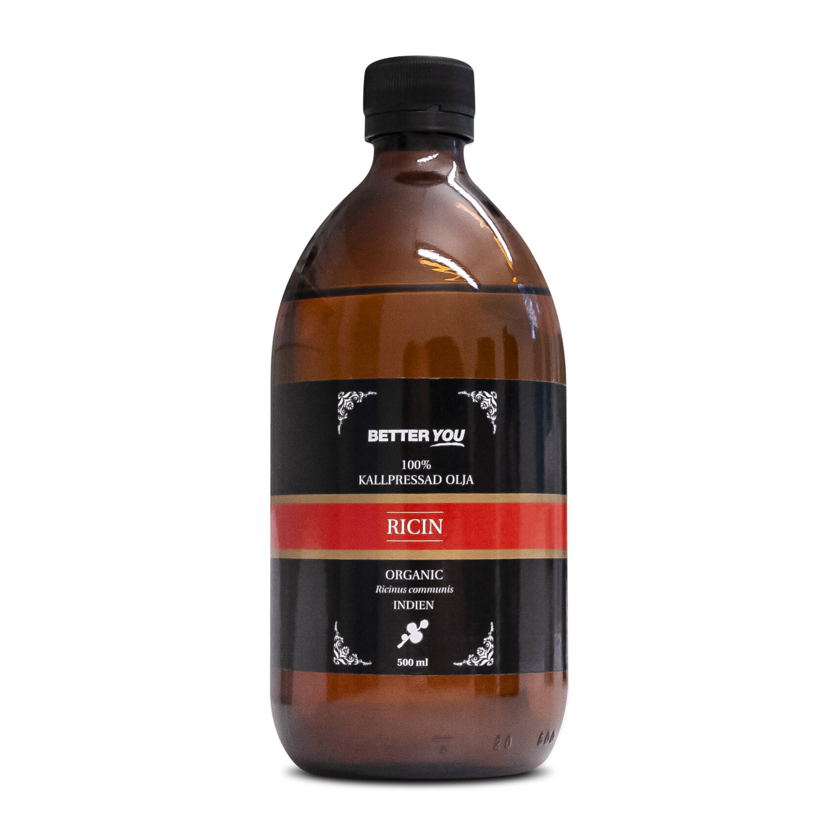 Ricinolja - Castor oil 500 ml eko kallpressad Better You