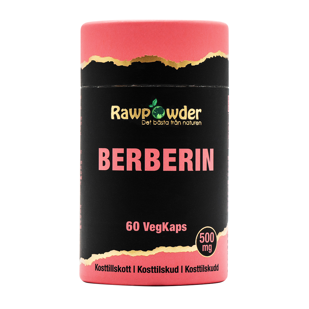 Rawpowder Berberin 500mg 60 Kaps