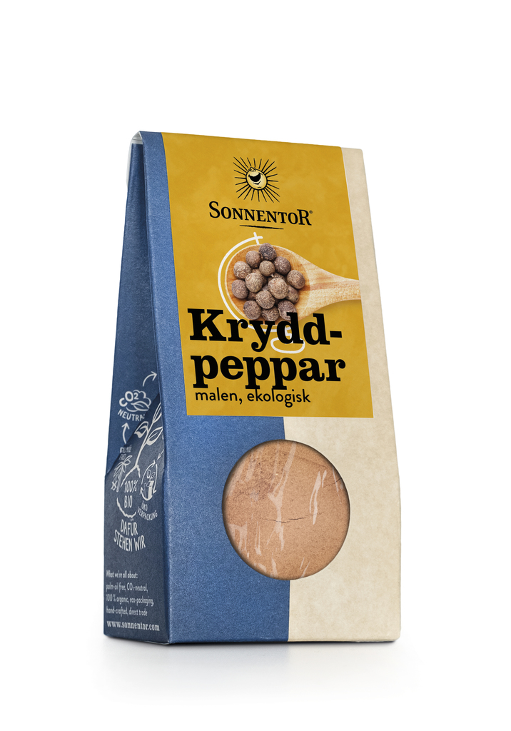 Sonnentor Kryddpeppar malen Eko 35 g BF 11/2024