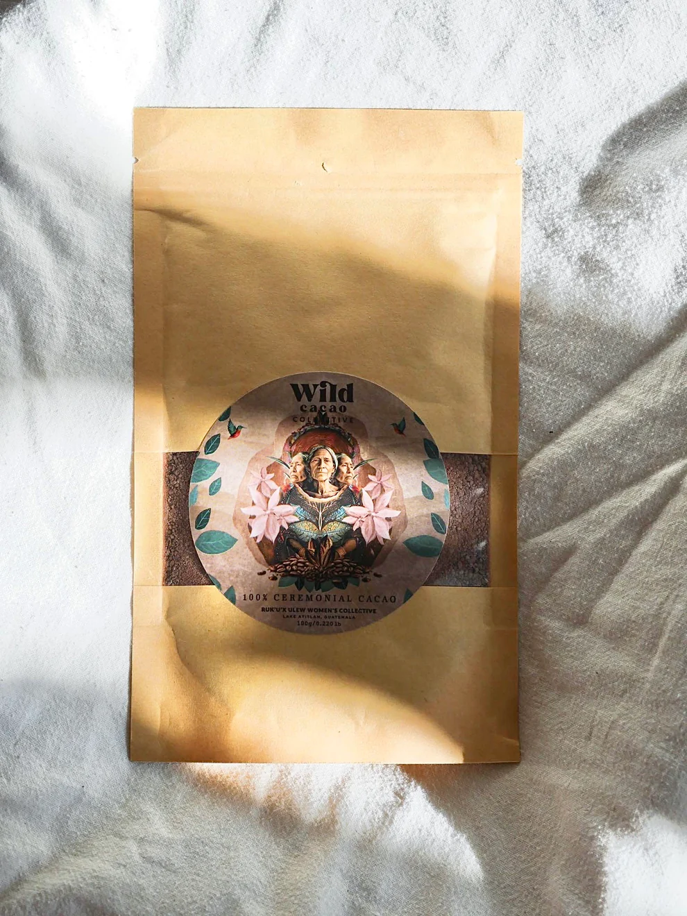 100% Ceremoniell Cacao pulver 100 g Wild Cacao Collective