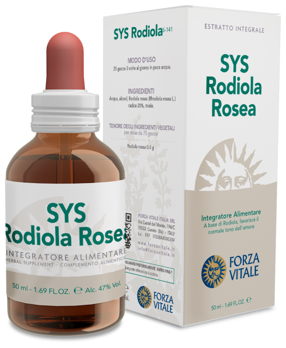 SYS Rosenrot / Rhodiola 50 ml Forza Vitale