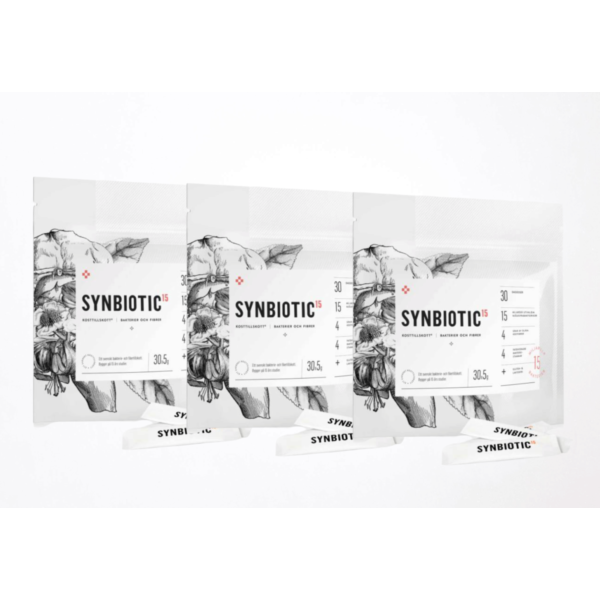 Synbiotic15 Daily 3-PACK Probiotika 90x5g