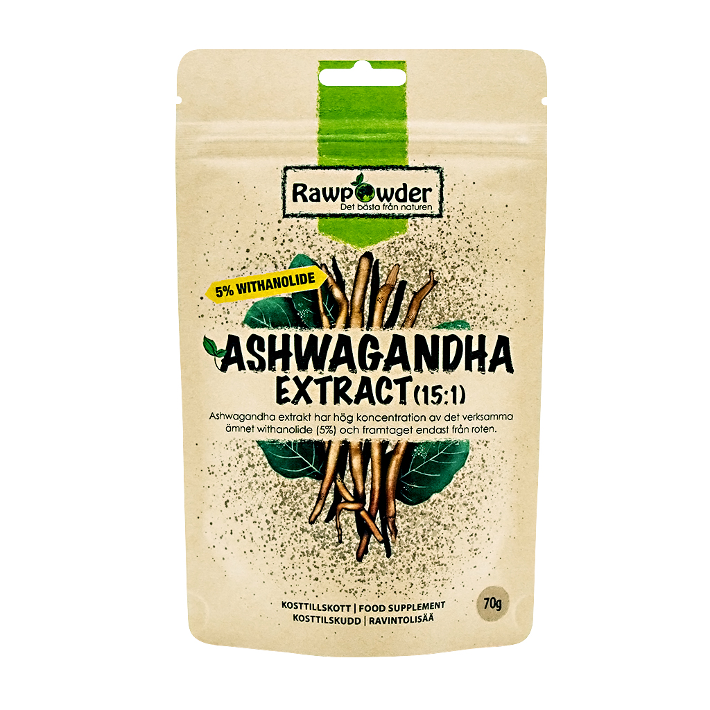 Rawpowder Ashwagandha Extrakt 70g