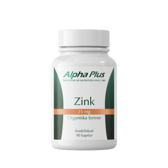 Alpha Plus Zink 25 mg 90 kaps