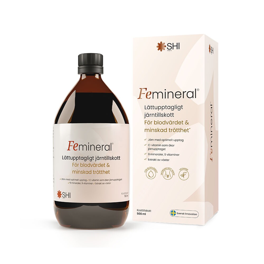 Femineral Women's Easily Absorbable Iron Supplement 500ml