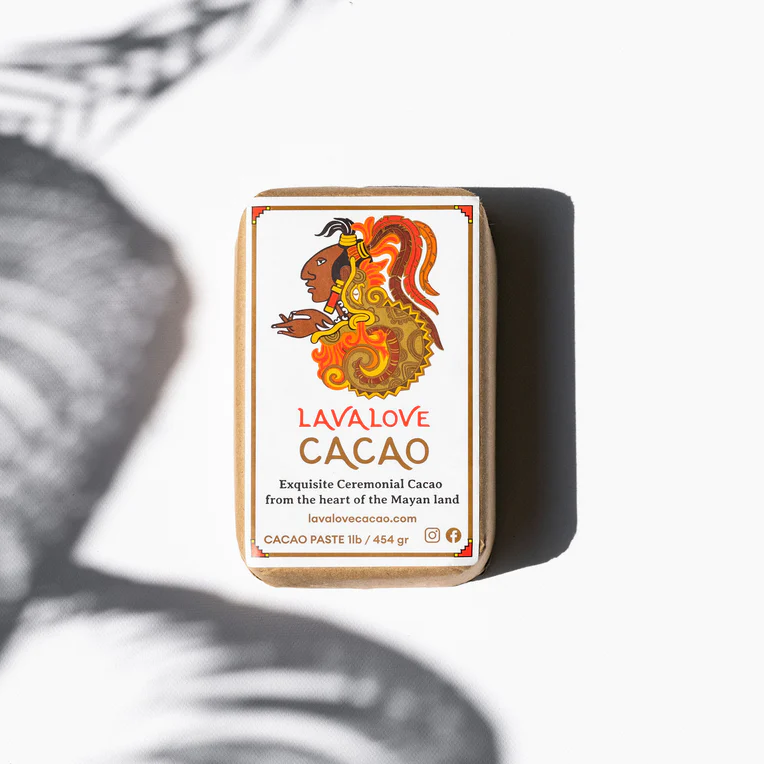 Lava Love 100% Ceremoniell Cacao Block 454 gr