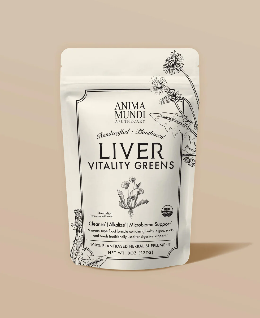 Anima Mundi Liver Vitality Greens 227 g