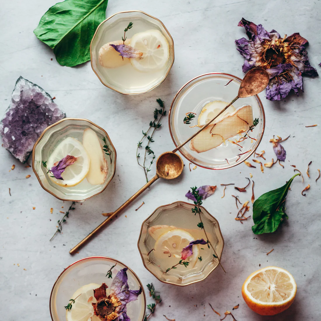 Anima Mundi Blue Lotus hela blommor