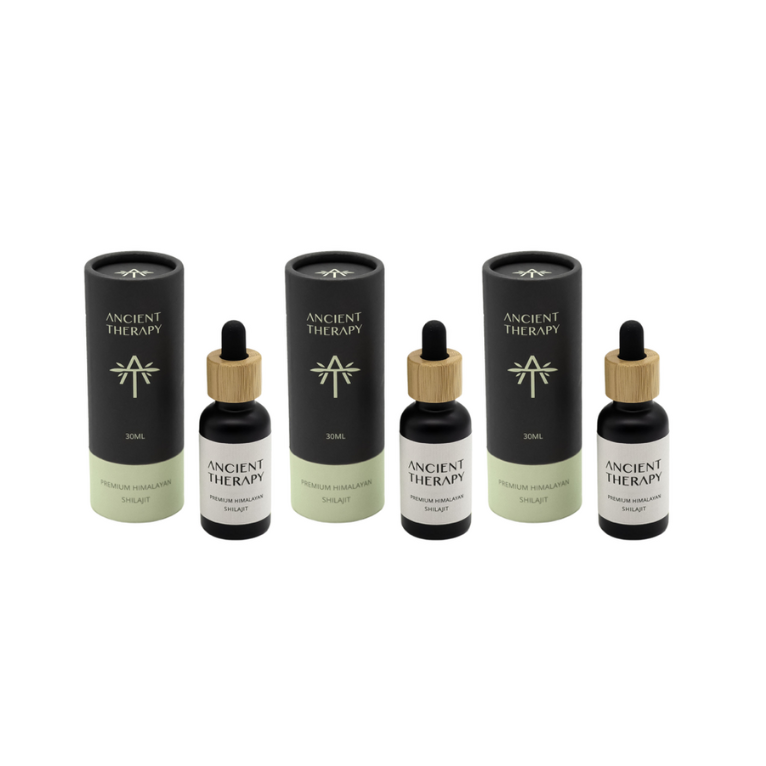 3-PACK Ancient Therapy Shilajit 30 ml