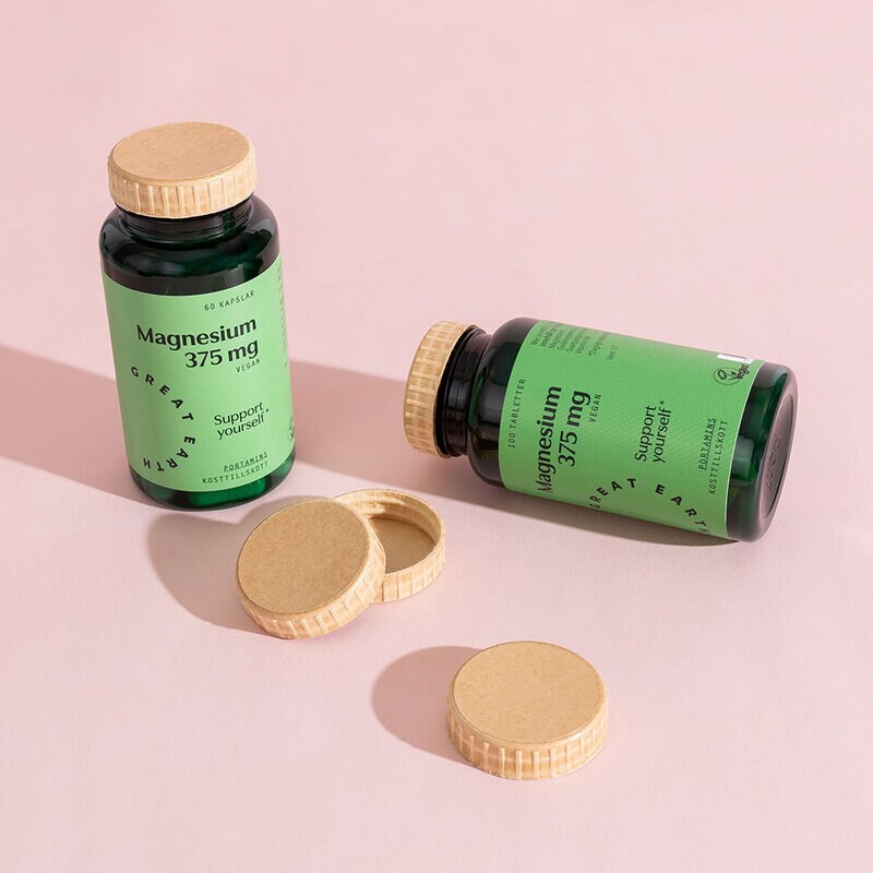 Great Earth Magnesium 375 mg 100 tabletter