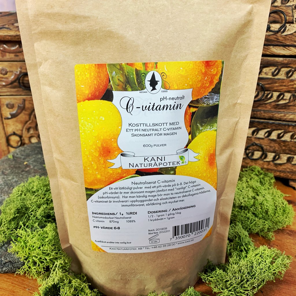 Kani C-Vitamin Neutraliserad 600 g Askorbatform