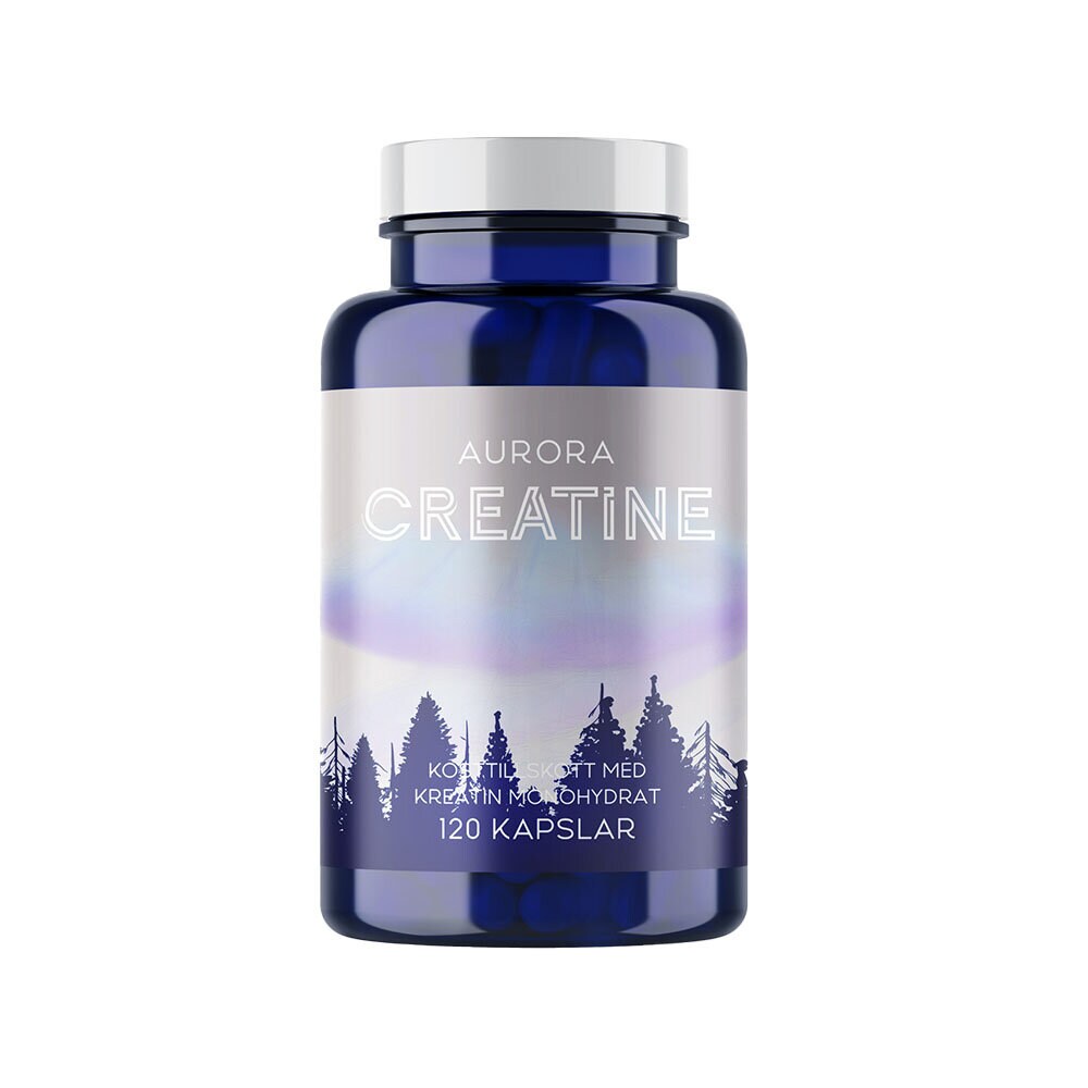 Aurora Creatine 120 kapslar - Kreatin monohydrat