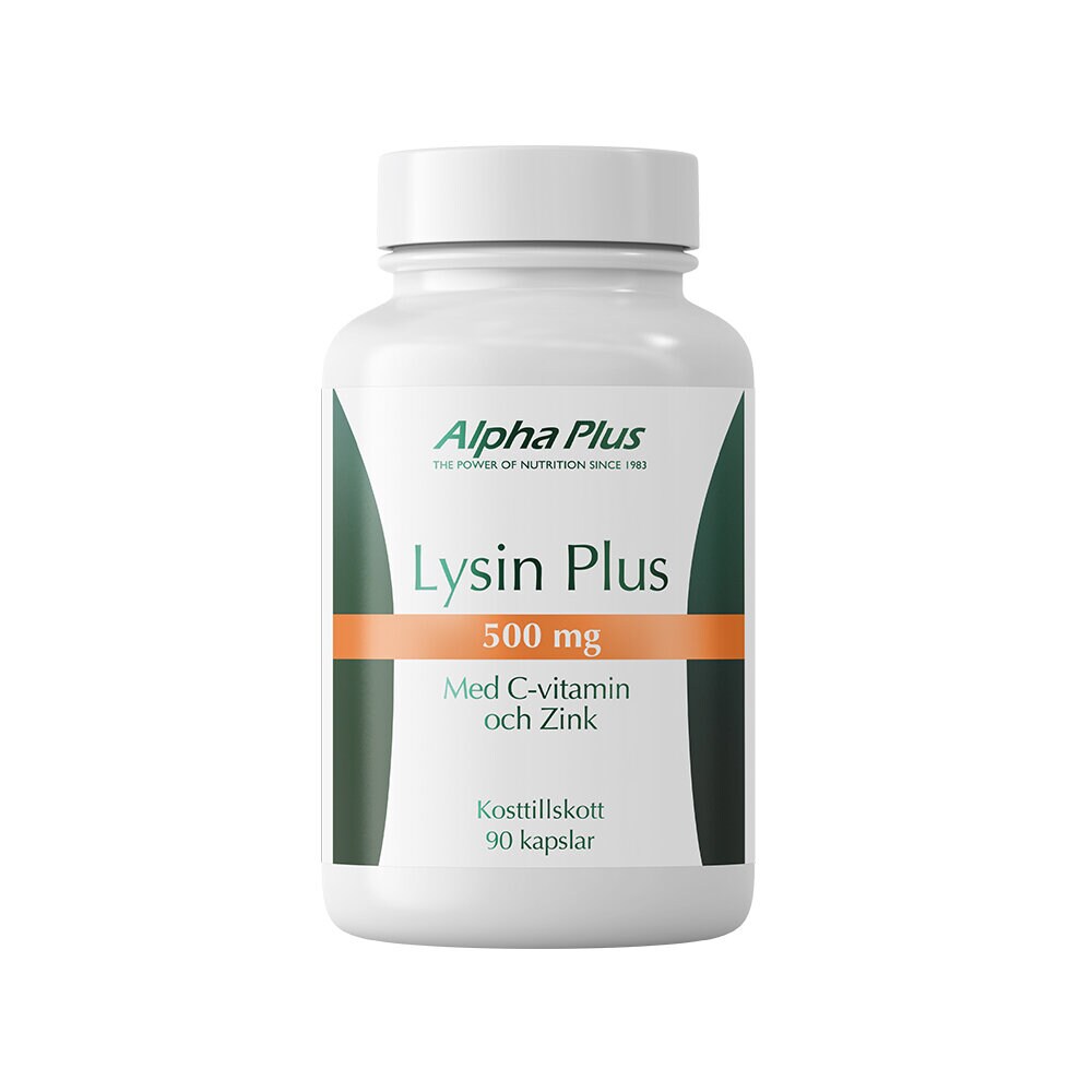 Alpha Plus Lysin Plus 90 kapslar