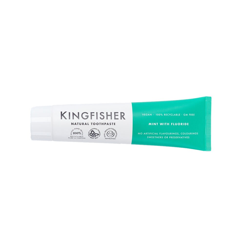 Kingfisher Tandkräm Mint med Fluor 100 ml