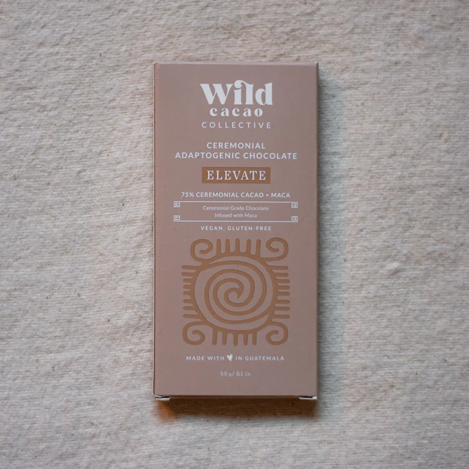 Elevate Adaptogenic Ceremonial Chocolate Bar 50 g