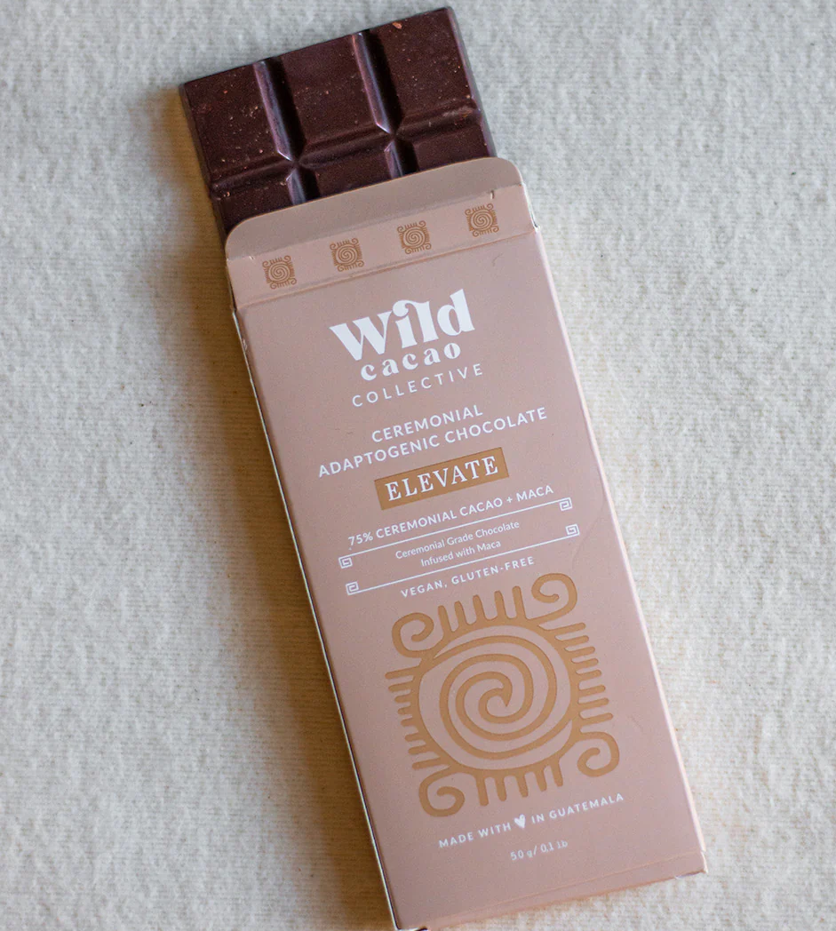 Elevate Adaptogenic Ceremonial Chocolate Bar 50 g