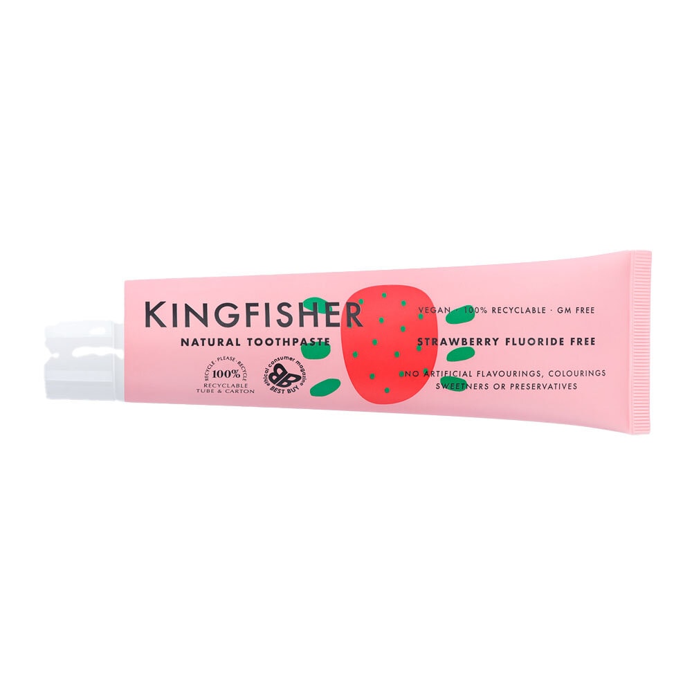 Kingfisher Tandkräm Jordgubb Barn Fluorfri