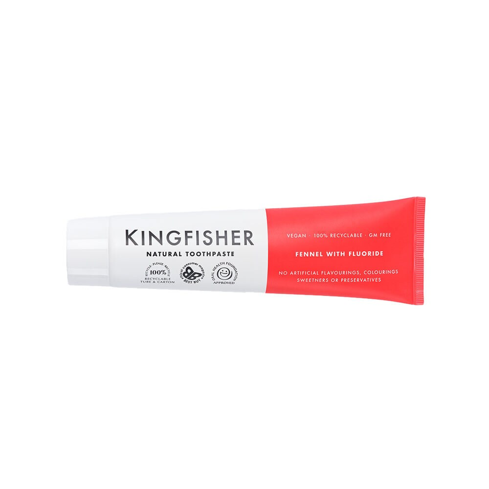 Kingfisher Tandkräm Fennel med Fluor 100 ml