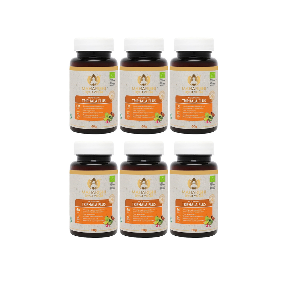 Triphala Plus 60 Tabl 6-PACK