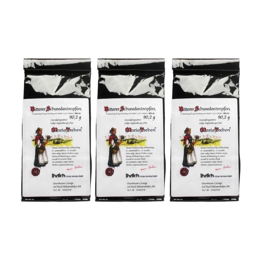 3-PACK Maria Treben Svenskdroppsörter 90,2 g
