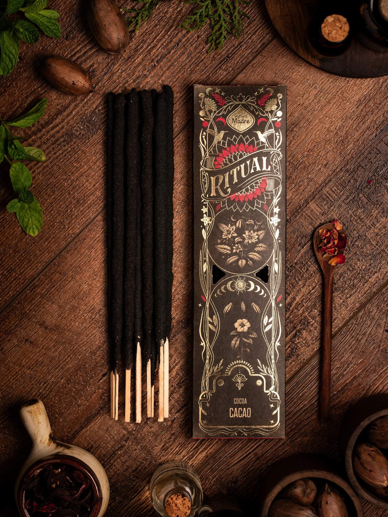 Cacao ritual rökelsepinnar Sagrada Madre