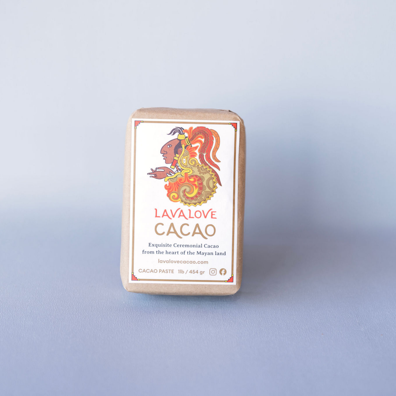 Lava Love 100% Ceremoniell Cacao Block 454 gr