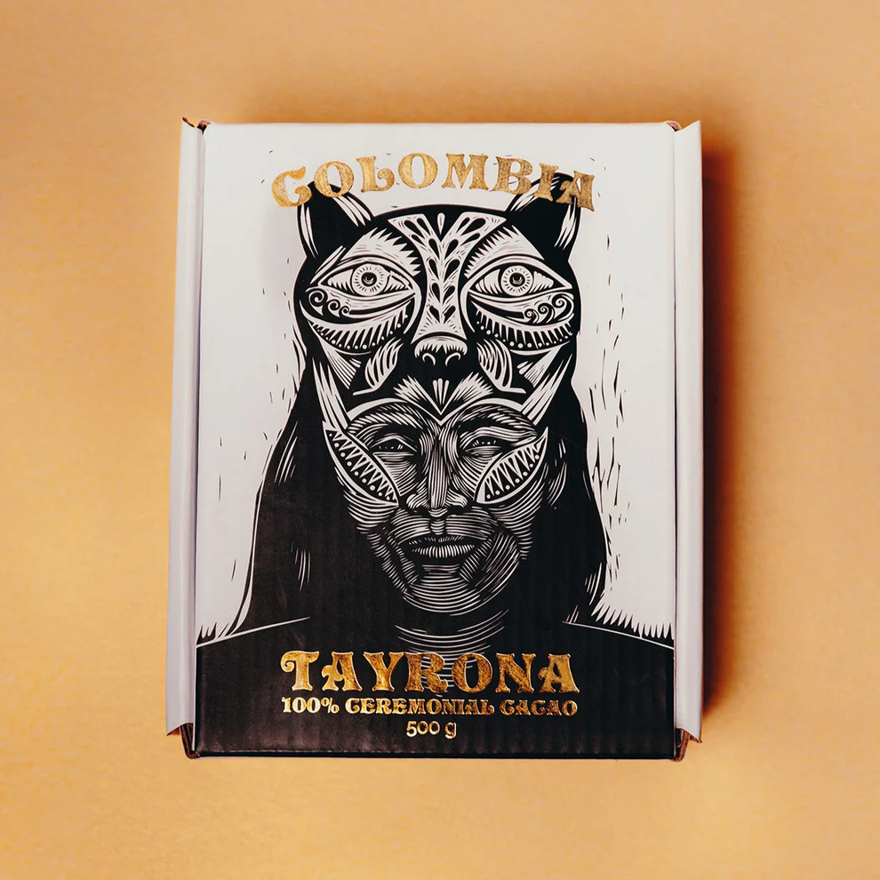 Tayrona 100% Ceremoniell Cacao Block 500 g Colombia
