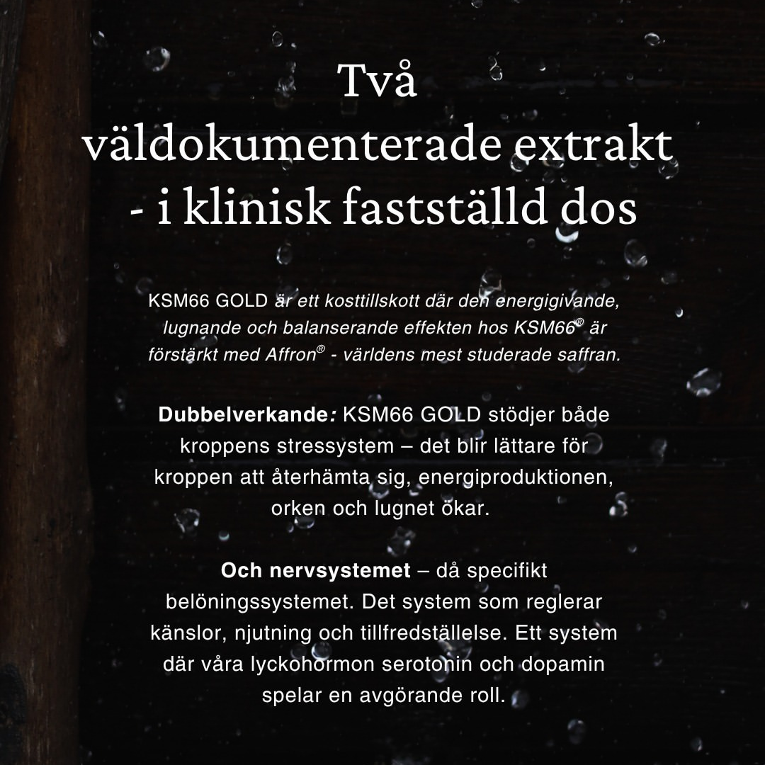 KSM66 Gold 100 kapslar