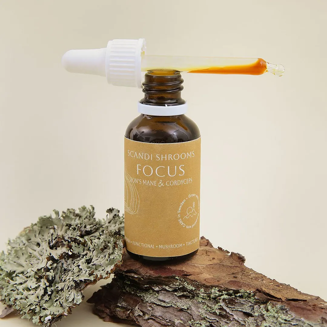 Scandi Shrooms Focus Lion's Mane & Cordyceps 30 ml