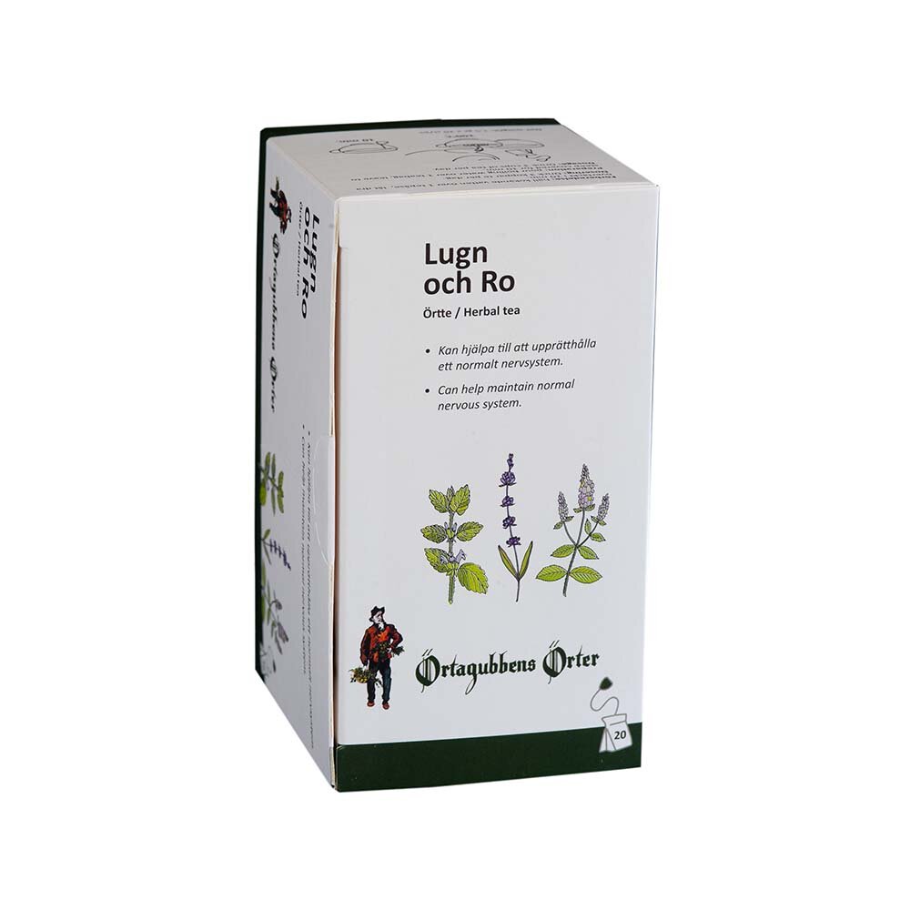 Lugn och Ro 20 Tepåsar Örtagubbens Örter