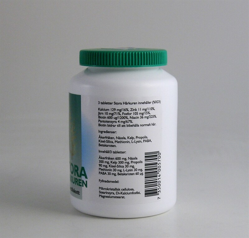 Stora hårkuren 300 tabletter