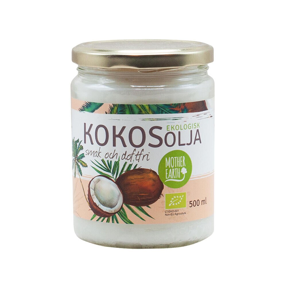 Kokosolja eko Smak & Doftfri 500 ml Mother Earth