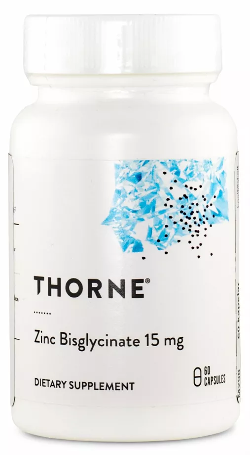 Thorne Zinc Bisglycinat 15 mg 60 kaps
