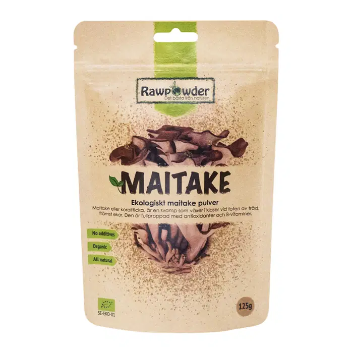 Rawpowder Maitake eko pulver 125g