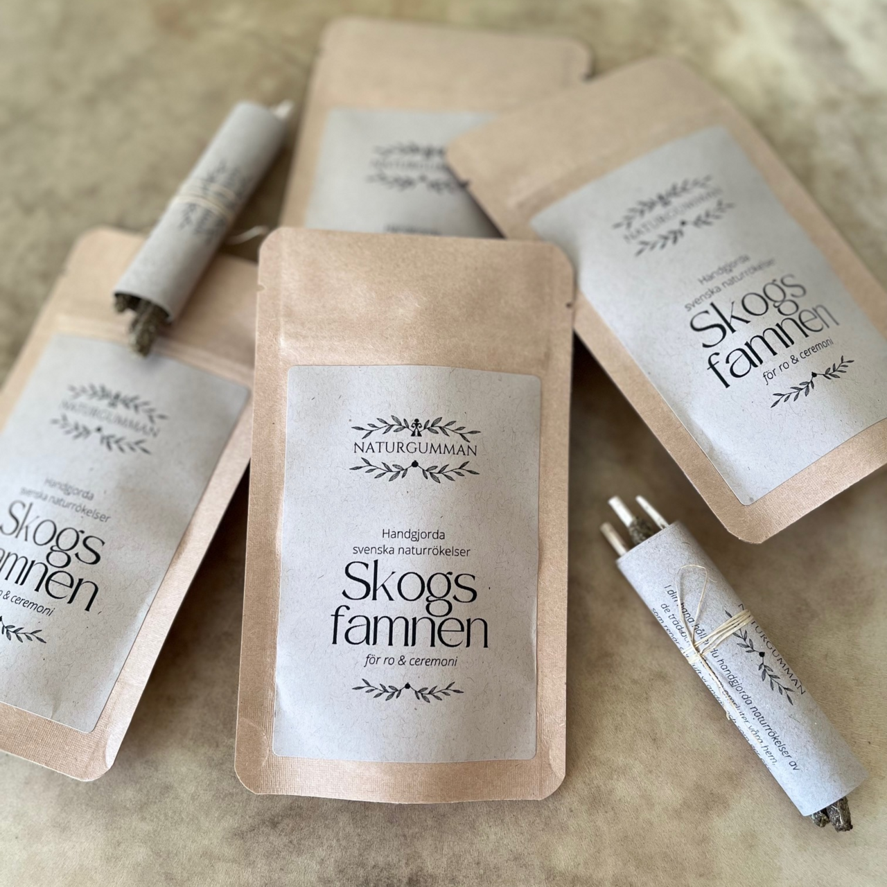 Naturgumman - Skogsfamnen Svenska naturrökelser