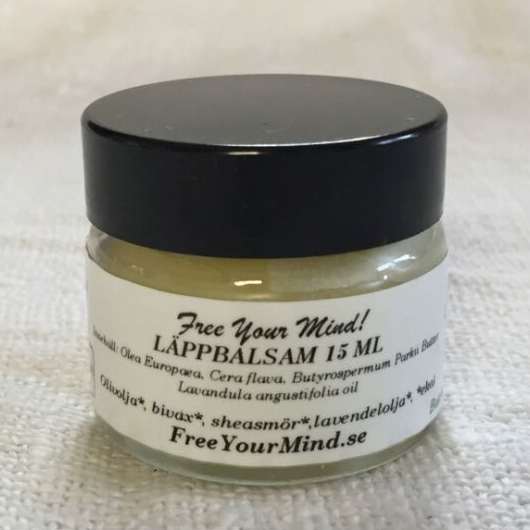 Läppbalsam naturlig 15 ml Free Your Mind!