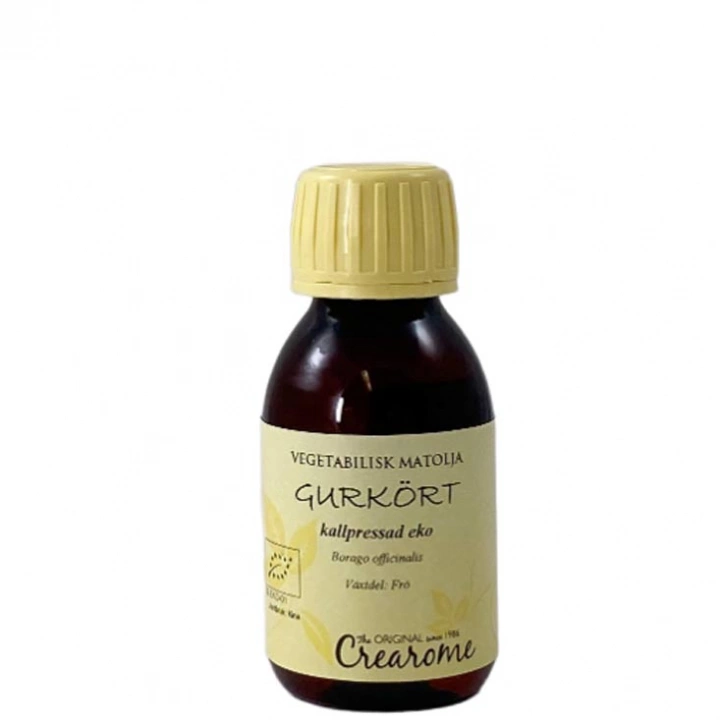 Crearome Gurkörtsolja (boragoolja) eko 100 ml - 20% GLA