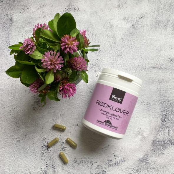 Rödklöver 400mg 120 kapslar Naturdrogeriet