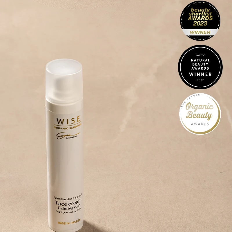 Face Cream Calming rose 50 ml Wise Organic Beauty