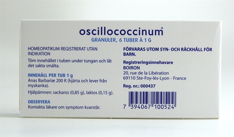 Boiron Oscillococcinum 6 amp