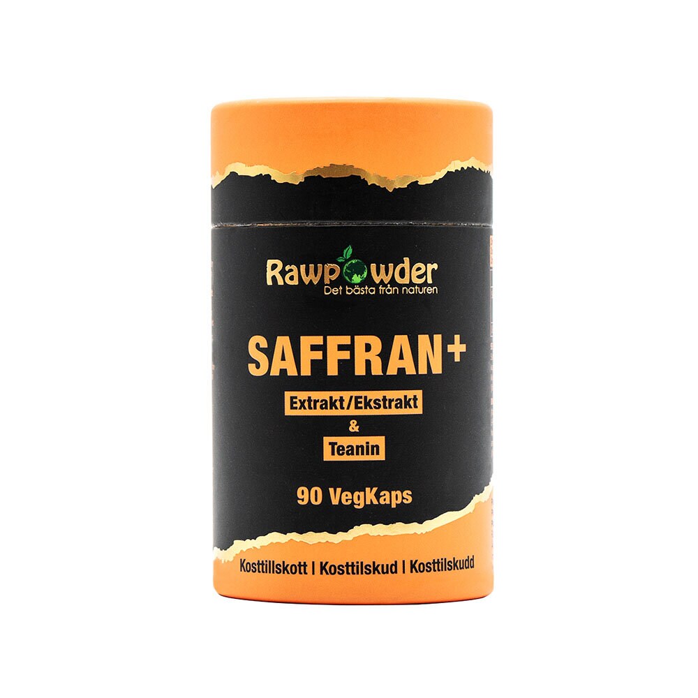 Rawpowder Saffran+ 90 kapslar