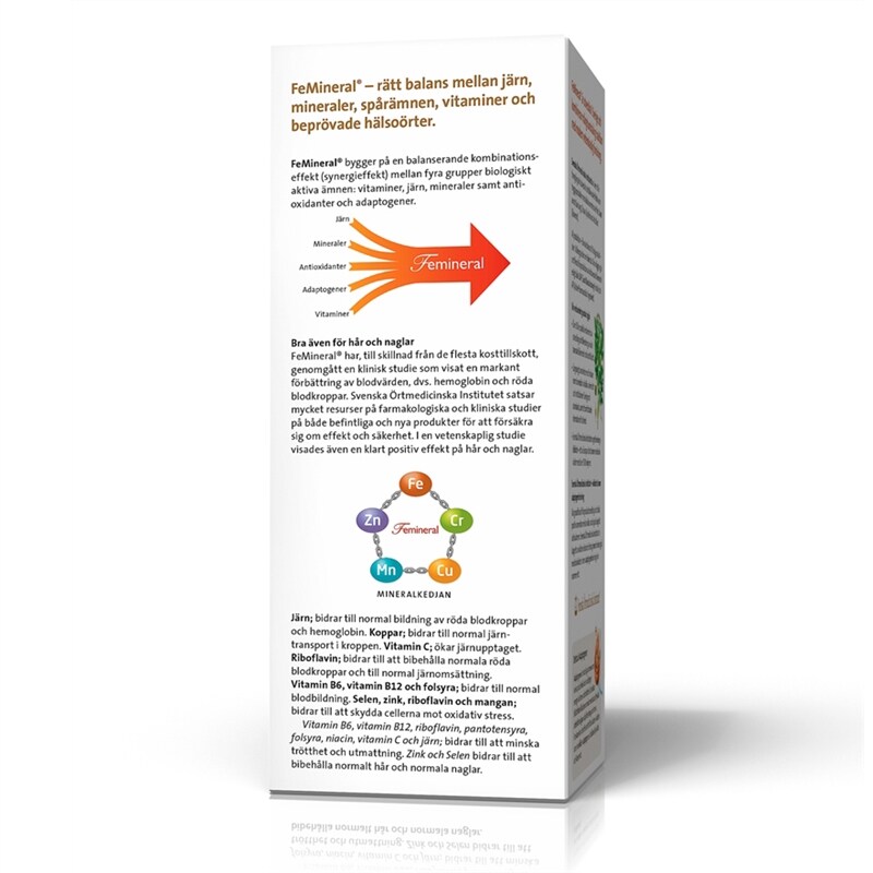 Femineral Kvinna Lättupptagligt Järntillskott 500ml