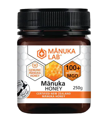Manukahonung MGO 100+ 250 g Manuka Lab
